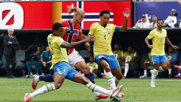Haaland Bungkam Brasil, Norwegia Melaju ke Perempat Final Piala Dunia 2026