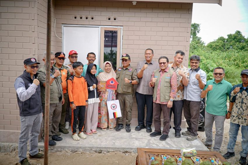 Satgas PRR Serahkan Huntap bagi Penyintas Bencana di Sumbar, Percepat Pemulihan Pascabencana