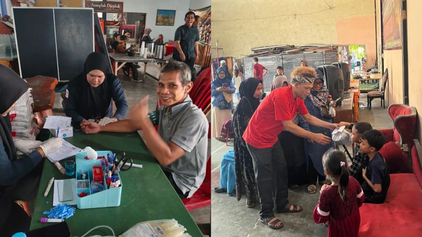 SOKSI Binjai Gelar Sunat Massal dan Donor Darah, 50 Anak Ikut Khitan Gratis