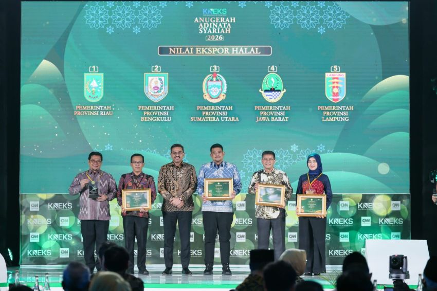 Sumut Raih Penghargaan Adinata Syariah 2026, Bobby Nasution: Bukti Kontribusi untuk Ekonomi Nasional