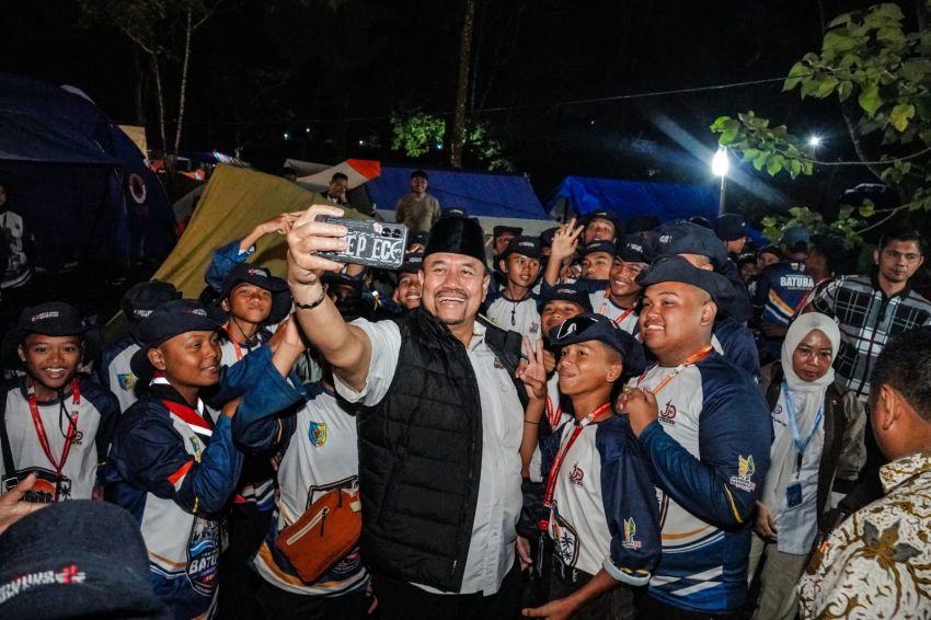 Bupati Batu Bara Berikan Dukungan dan Motivasi kepada Kontingen Pramuka pada Jambore Daerah Sumatera Utara XI