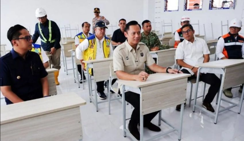 AHY Tinjau Sekolah Rakyat Terintegrasi di Medan, Pembangunan Hampir Rampung Siap Tampung 1.080 Siswa