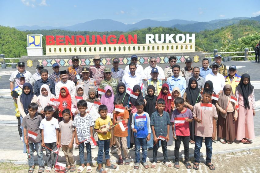 Bendungan Rukoh Diresmikan Presiden Prabowo, Aceh Bersiap Perkuat Ketahanan Pangan dan Pertanian