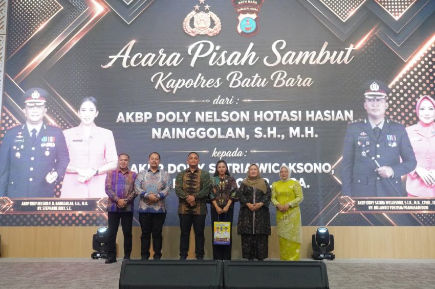 Bupati Batu Bara Hadiri Pisah Sambut Kapolres, Tegaskan Komitmen Perkuat Sinergi untuk Keamanan Daerah