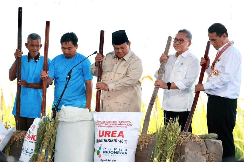 Prabowo Sebut Petani Makin Makmur: Mampu Beli Mobil, Motor hingga Berangkat Umrah