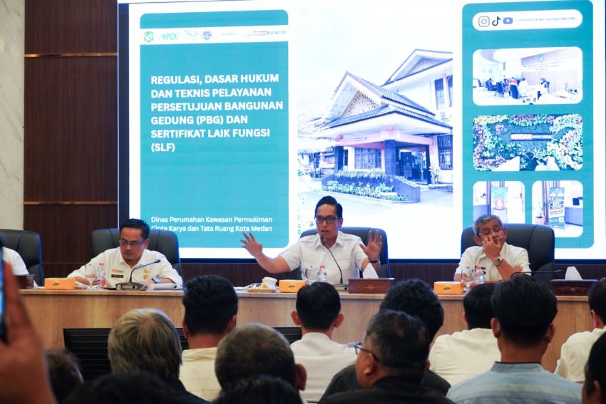 Wali Kota Medan Rico Waas Evaluasi Layanan PBG, Tegaskan Tak Boleh Ada Pungli dalam Pengurusan Izin Bangunan