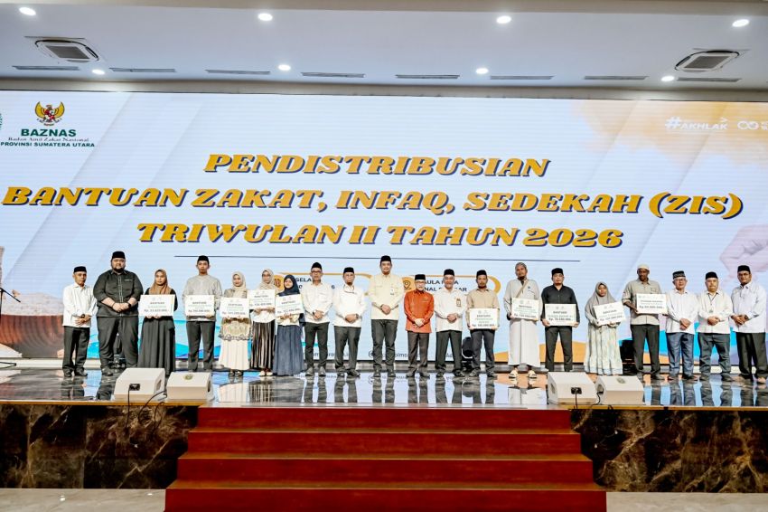 Bobby Nasution Salurkan Bantuan ZIS Rp3,5 Miliar kepada 5.051 Warga Sumut, Tekankan Kolaborasi Sejahterakan Masyarakat