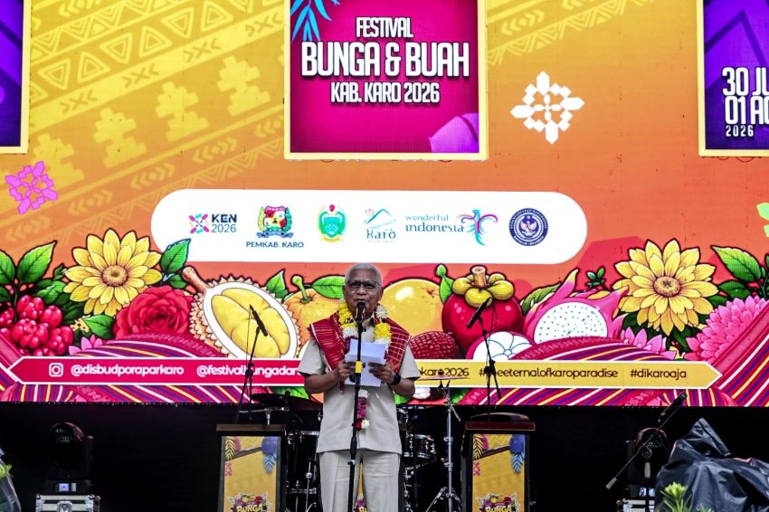 Pemprov Sumut Targetkan Festival Bunga dan Buah Karo Naik Kelas Menjadi Event Internasional