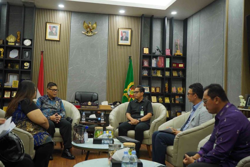 Rico Waas Dorong Delegasi Hyejeon University Kenalkan UMKM Medan ke Pasar Internasional