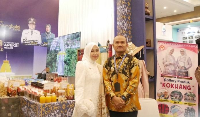 Wali Kota Mahyaruddin Salim Promosikan Produk Unggulan Tanjungbalai di Indonesia City Expo 2026 Rakernas APEKSI