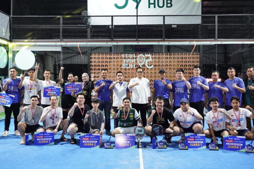Tutup Turnamen Padel, Rico Waas Ajak Warga Medan Jadikan Olahraga Energi Baru Membangun Kota