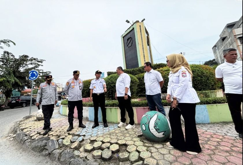 Jelang HUT RI, Wali Kota Tanjungbalai Percepat Penataan Kawasan Inti Kota