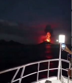 PVMBG Bongkar Fakta Video Viral Letusan Gunung Anak Krakatau, Diduga Rekayasa AI