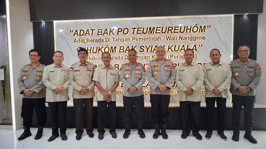 Kapolda Aceh Terima Audiensi Pengurus Daerah PP Polri, Perkuat Sinergi dan Silaturahmi