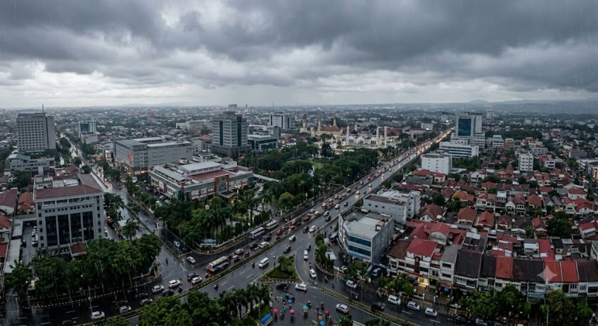 Cuaca Sumut Hari Ini Didominasi Hujan Ringan, Medan hingga Nias Berpotensi Diguyur Hujan