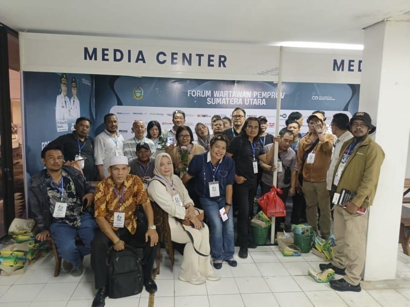 115 Wartawan Kawal PRSU Ke-50, Pemprov Sumut dan FWP Perkuat Kolaborasi Informasi