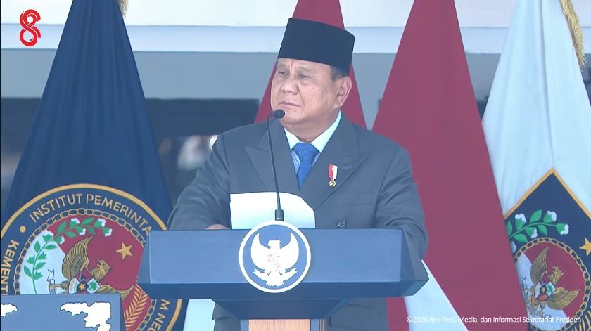 Prabowo ke Lulusan IPDN: Jangan Rusak Kepercayaan Rakyat, Kalian adalah Wajah Negara