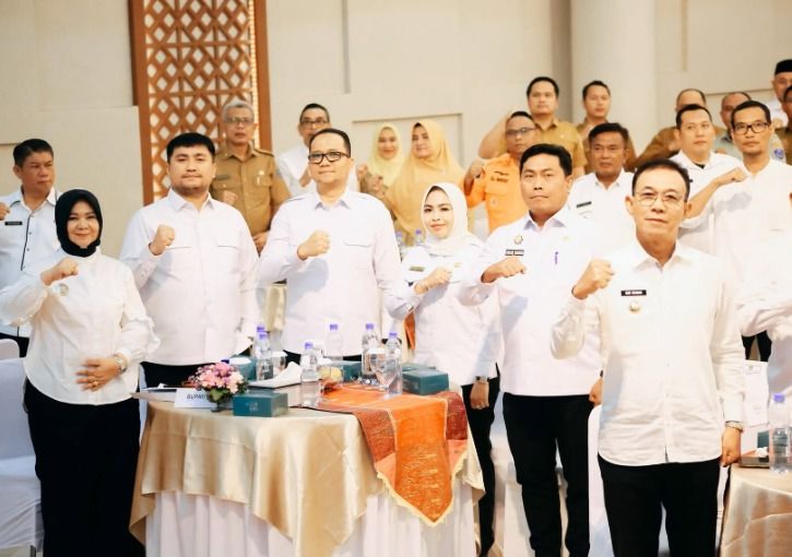 Wakil Wali Kota Tanjungbalai Hadiri Rakor TKD, Bobby Nasution Minta Dana Transfer Percepat Pemulihan Pascabencana