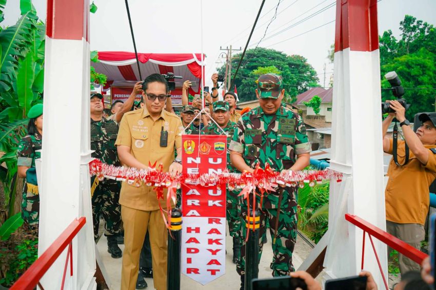 Jembatan Gang Damai Rampung, Warga Medan Kini Hemat Ongkos dan Anak Sekolah Tak Lagi Memutar