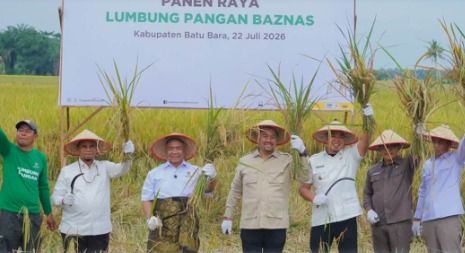 Bupati Batu Bara Panen Raya Program Lumbung Pangan BAZNAS, Perkuat Ketahanan Pangan dan Kesejahteraan Petani