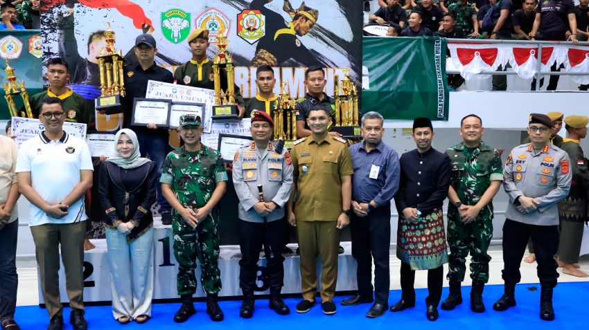 Kapolda Aceh Hadiri Pembukaan dan Penutupan Open Tournament Pencak Silat Piala Pangdam IM di Banda Aceh, Dorong Lahirnya Atlet Berprestasi