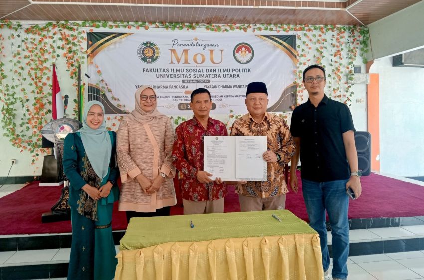 DWP Sumut Gandeng FISIPOL USU Tingkatkan Mutu Pendidikan Sekolah Binaan