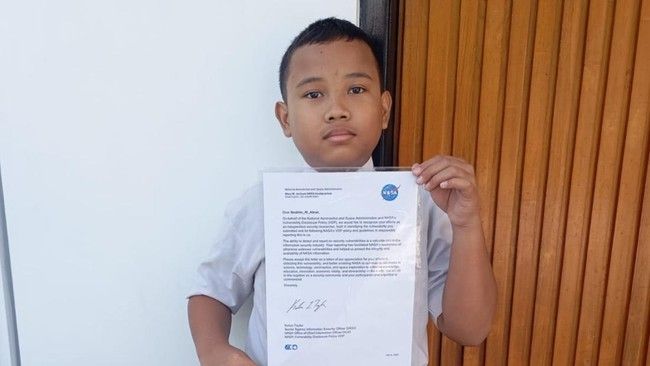 Sosok Ibra, Bocah SD Asal Boyolali yang Temukan Celah Keamanan Sistem NASA