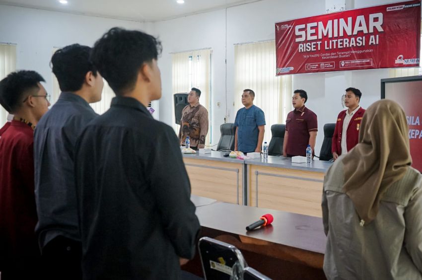 Kominfo Medan Ajak Mahasiswa Bijak Gunakan AI, Jangan Sampai Kecerdasan Buatan Membuat Malas Berpikir