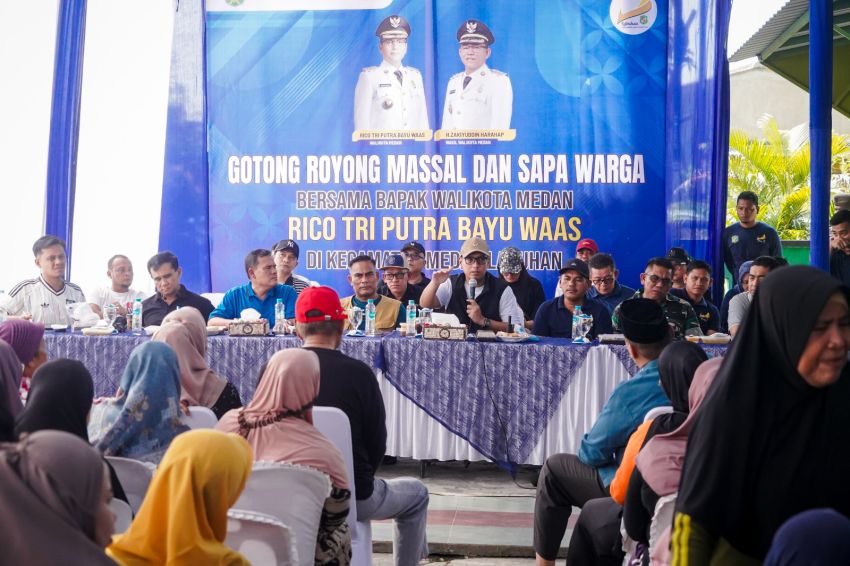Rico Waas Gerak Cepat Benahi Medan Labuhan, Banjir, Jalan Rusak hingga LPJU Langsung Ditangani