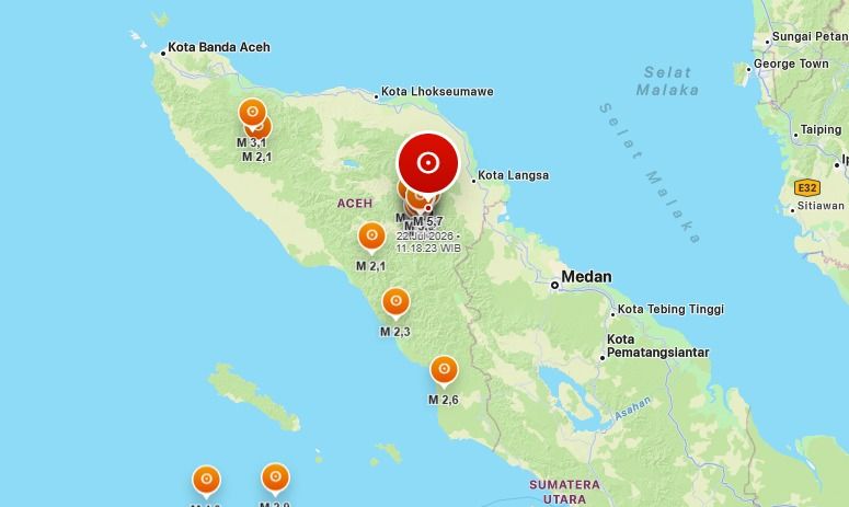 Gempa M5,6 di Gayo Lues Terasa hingga Medan, BMKG Ungkap Penyebabnya