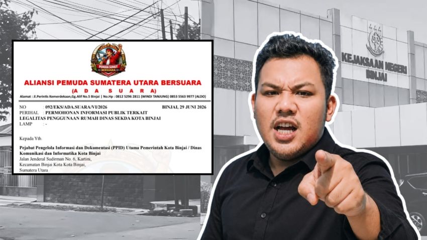 Heboh! Rumah Dinas Sekda Binjai Diduga Dipakai Kajari, ADA SUARA Minta Pemko Buka Dokumen Legalitas