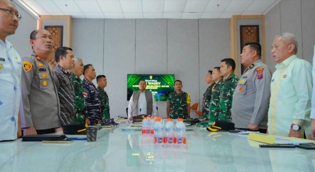 Bupati Batu Bara Terima Kunjungan Tim Wasev TMMD ke-129, Evaluasi Program Pembangunan di Desa Kapal Merah