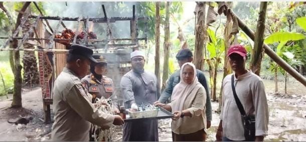 Sat Narkoba Polres Binjai Gerebek Barak Diduga Sarang Narkoba, Warga Ikut Dukung Polisi