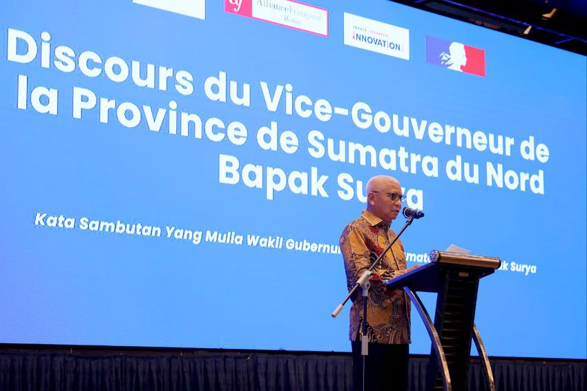 Wagub Sumut Surya Ajak Prancis Perkuat Kerja Sama Investasi, Pendidikan, hingga Energi Terbarukan