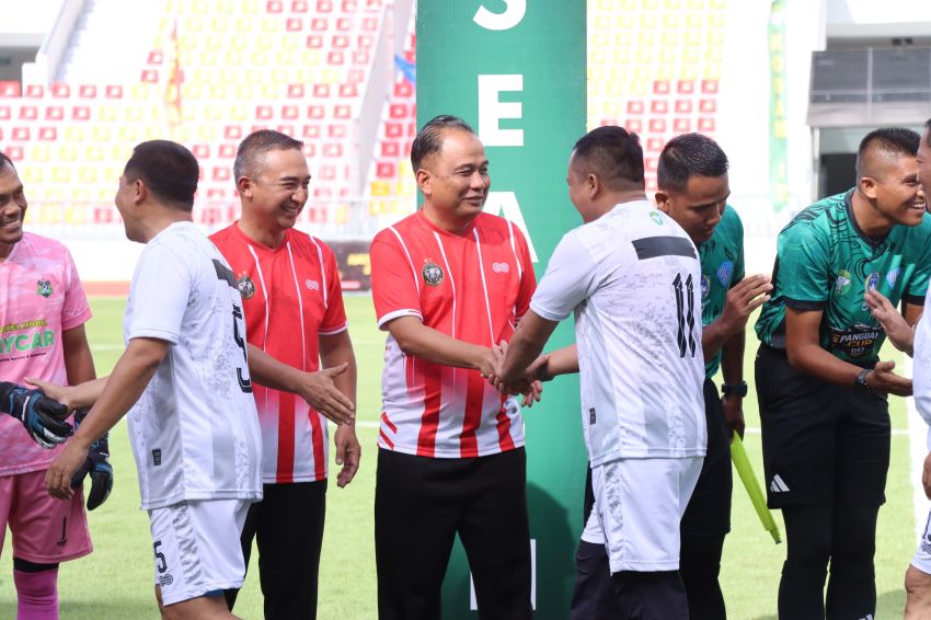 Kapolda Aceh Hadiri Pembukaan Pangdam IM Cup U-43, Sinergi TNI-Polri di Lapangan Hijau