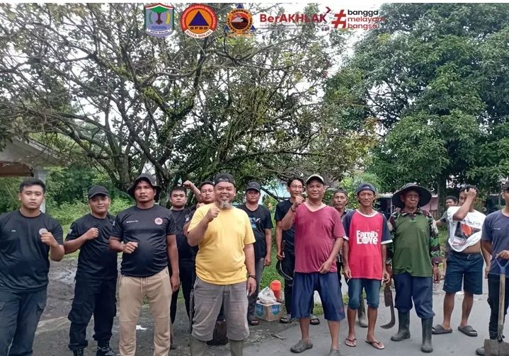 BPBD Binjai Turunkan Satgas Bersihkan Drainase di Limau Mungkur, Antisipasi Banjir Saat Musim Hujan
