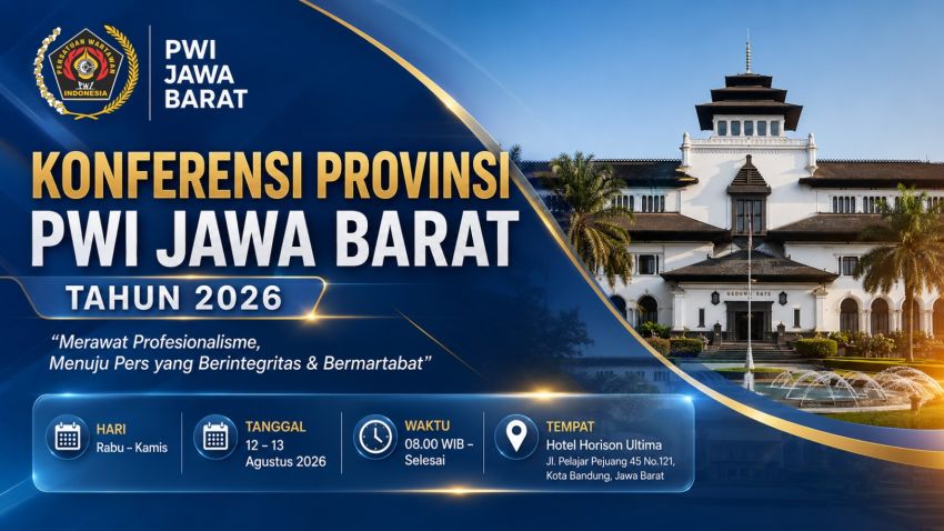 PWI Jabar Matangkan Konferprov 2026, Panitia Pastikan Pemilihan Ketua Berjalan Transparan dan Demokratis