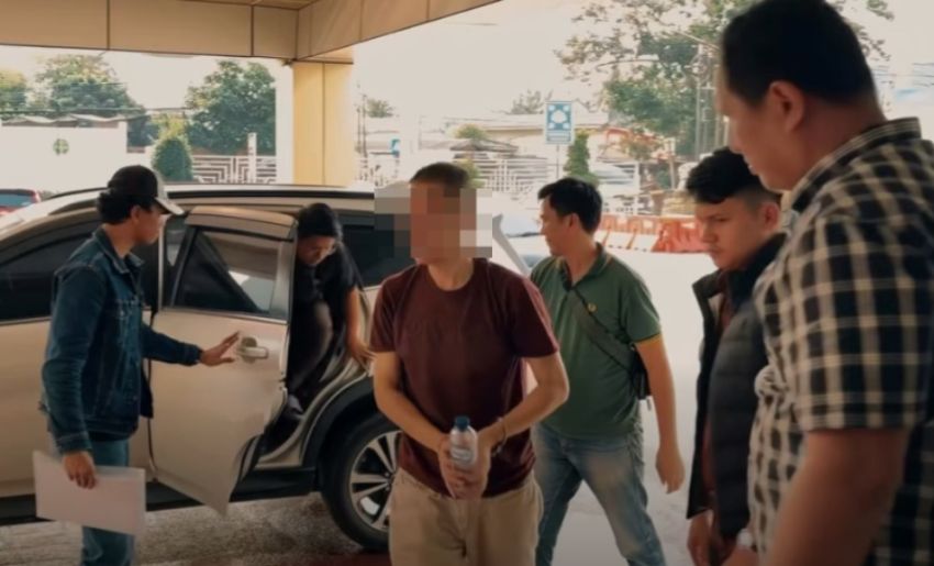 Kejari Binjai Tangkap Terpidana Narkotika Sidong di Parkiran Binjai Super Mall