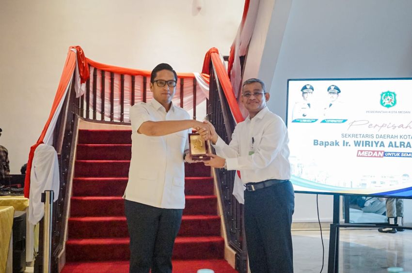 34 Tahun Mengabdi, Wiriya Alrahman Tinggalkan Balai Kota Medan, Rico Waas: Beliau Melahirkan Banyak Pemimpin