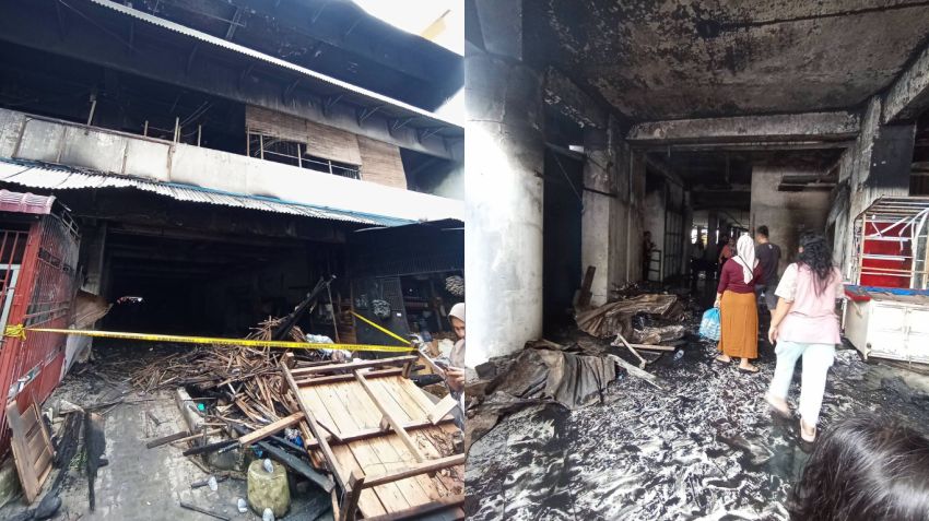 Pasar Nauli Sengaja Dibakar? Wali Kota Sibolga Buka Suara