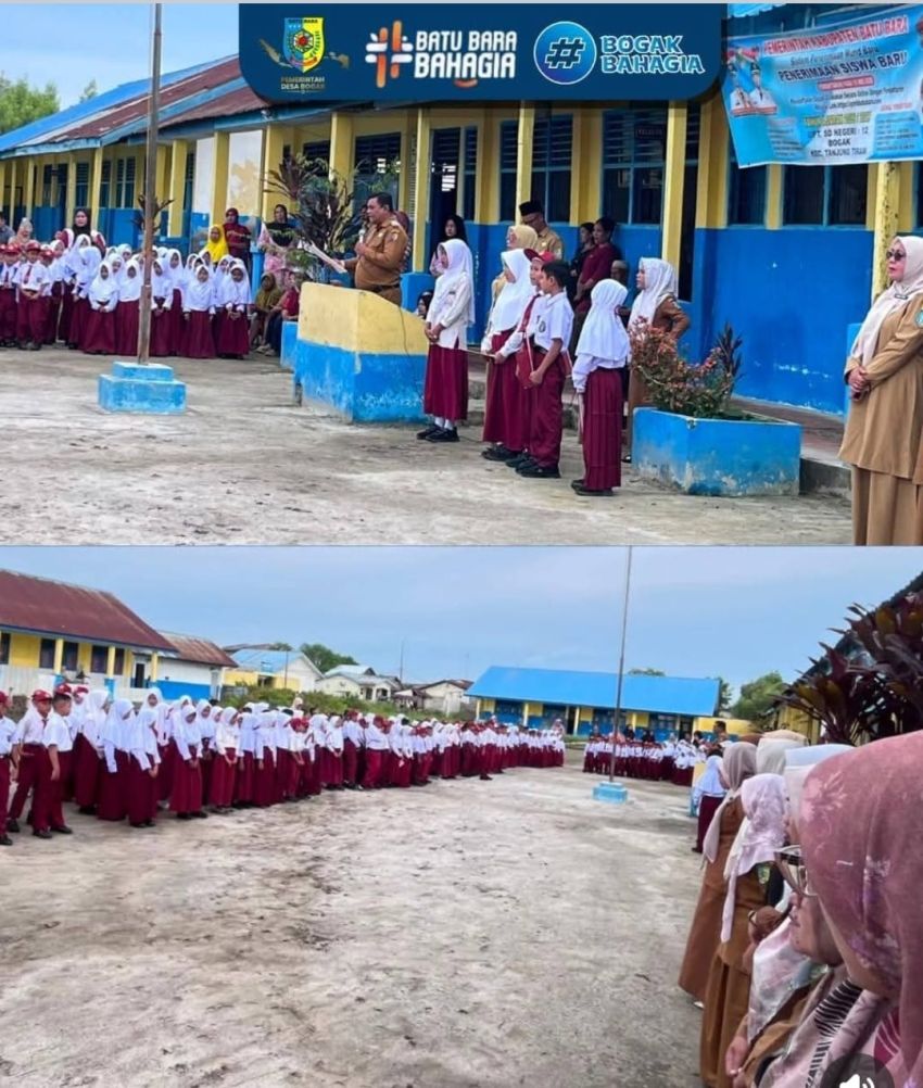 Hari Pertama Sekolah, Bupati Batu Bara Tugaskan Seluruh Kepala Desa Jadi Pembina Upacara, Wujud Sinergi Majukan Pendidikan