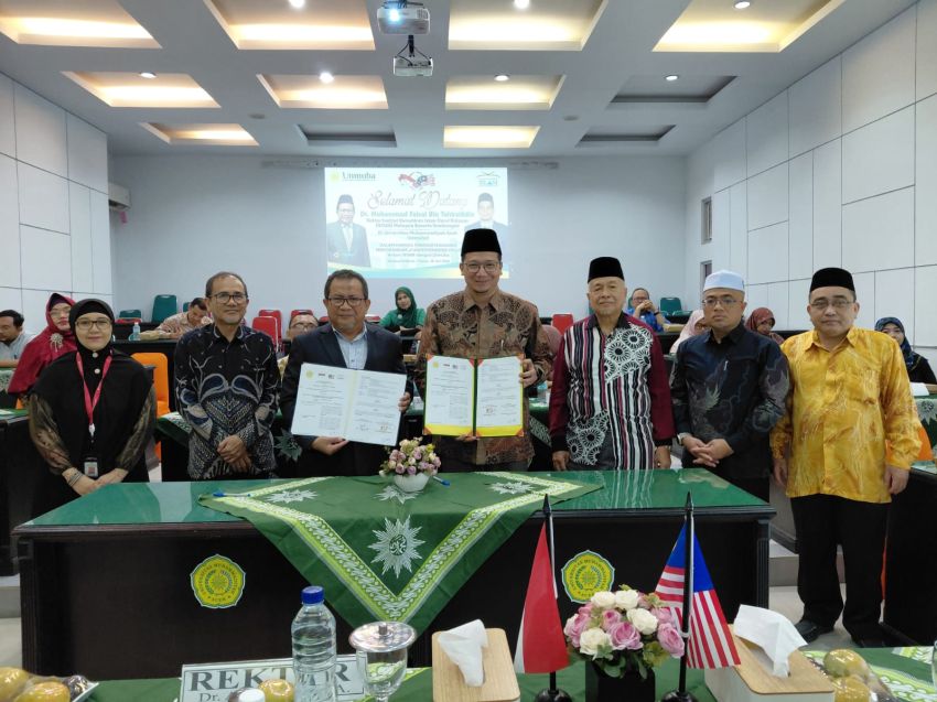 Unmuha dan IKDAR Malaysia Teken Kerja Sama Akademik, Perkuat Pendidikan hingga Pertukaran Mahasiswa