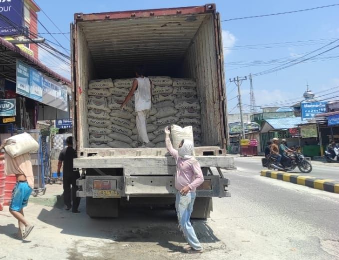 Harga Semen di Batu Bara Kian Menggila, Semen Tiga Roda Tembus Rp100 Ribu per Sak!!