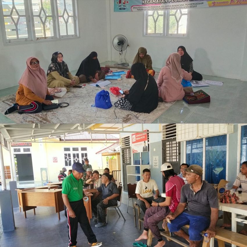 Warga Lam Lumpu Aceh Besar Kompak Gotong Royong Sambut Lomba GAM Mawar
