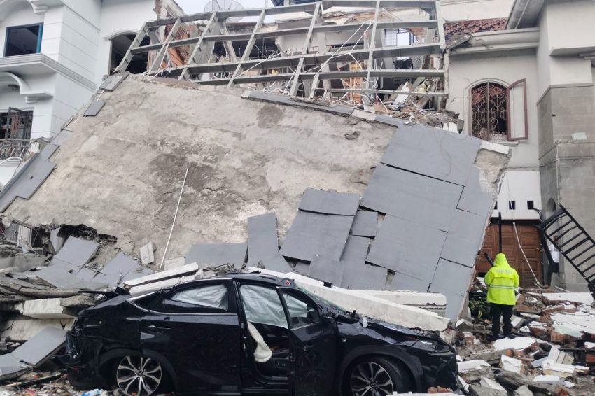 Ledakan Dahsyat Guncang Rumah Mewah di Grand Polonia Medan, 5 Rumah Ikut Rusak