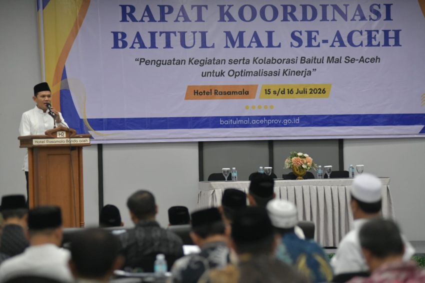 Wagub Aceh Minta Baitul Mal Transparan Kelola Zakat dan Sedekah, Kepercayaan Publik Jadi Kunci