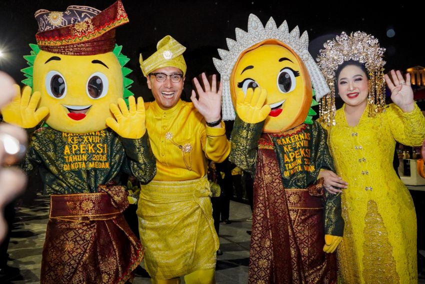 Hujan Deras Tak Hentikan Karnaval Budaya Nusantara, Rico Waas: Solidaritas APEKSI Jadi Kenangan Berharga untuk Medan
