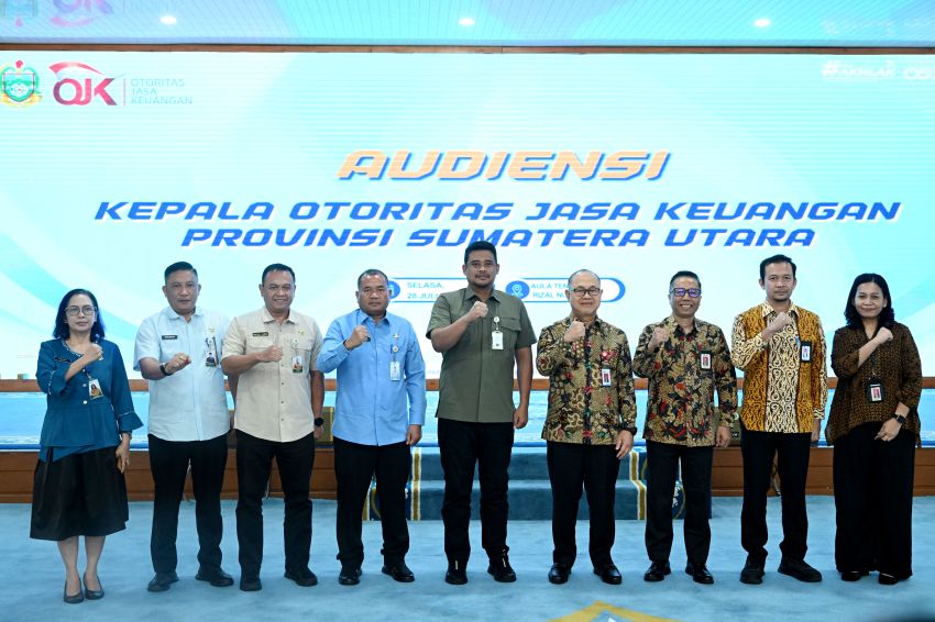 Bobby Nasution Minta OJK Sumut Perkuat Rekomendasi Strategis, Dorong Jamkrida Jadi Penggerak Pembiayaan UMKM