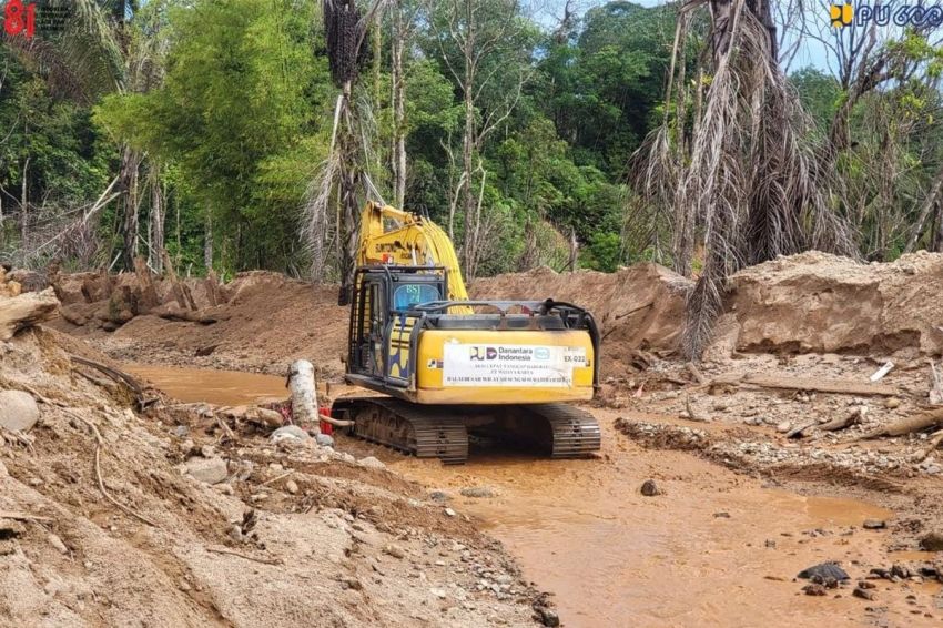 Kementerian PU Gerak Cepat Tangani Tanggul Jebol di Tapanuli Tengah, Akses Warga Mulai Pulih