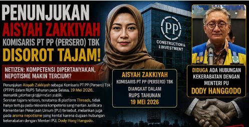 Pengangkatan Komisaris PT PP Jadi Sorotan, Samuel F. Silaen Dorong Transparansi dan Meritokrasi di BUMN